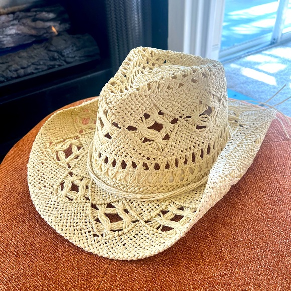 Stylish Straw Cowboy Hat - Picture 1 of 5
